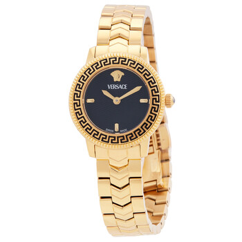 V-Icon Quartz Black Dial Ladies Watch VEUCA0824