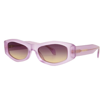 Violet Gradient Yellow Geometric Ladies Sunglasses VE4487 551370 54