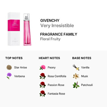 Very Irresistible / Givenchy EDT Spray 2.5 oz (75 ml) (w)