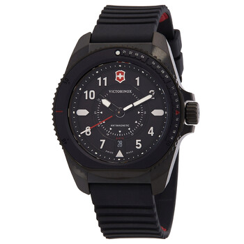 Def Tk① Victorinox FieldForce Sport GMT Quartz Black Dial Men's