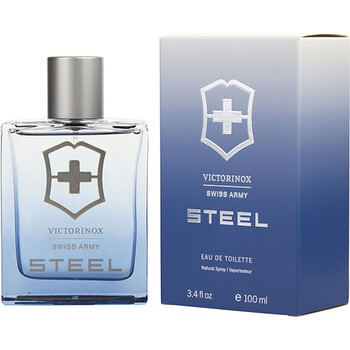 Men's Swiss Army Steel EDT Spray 3.4 oz Fragrances 7611160127648