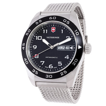 ファイブクロス Victorinox Fieldforce Quartz Black Dial Men's Watch 241846