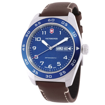 s.tm Victorinox Ariboss Automatic Blue Dial Men's Watch 241887