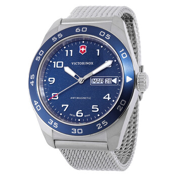 Victorinox Fieldforce Chronograph Quartz Blue Dial Men's
