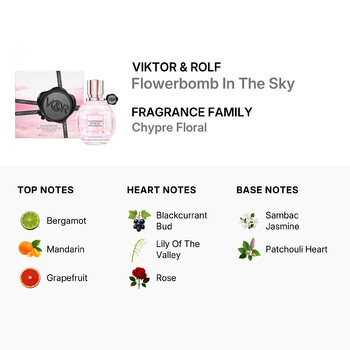 Ladies Flowerbomb In The Sky EDP Spray 1.7 oz Fragrances 3614273067881
