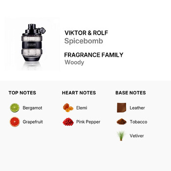 Men's Spicebomb EDT Spray 3.0 oz (Tester) Fragrances 3605521515698