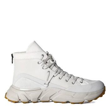 Bally Dusty White Randy Mid High-Top Sneakers, Brand Size 41