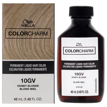 Unisex Color Charm Permanent Liquid Hair Color 1.42 Oz 1036 10gv Honey Blonde Hair Care 070018106056
