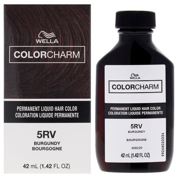 Unisex Color Charm Permanent Liquid Hair Color 1.42 Oz 5rv Burgundy Hair Care 070018106353