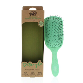 Go Green Paddle Detangler Green Hair Care 736658494662 Go Green Paddle Detangler Green Hair Care 736658494662