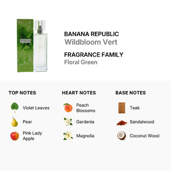 Wildbloom Vert by Banana Republic for Women - 3.4 oz EDP Spray