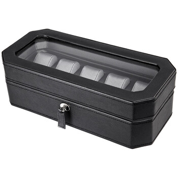 Design 5pc Black Watch Box 4583029