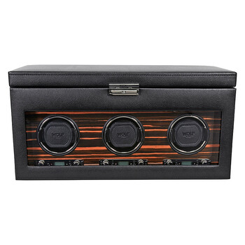 Roadster Module 2.7 Triple Watch Winder with Storage 457356