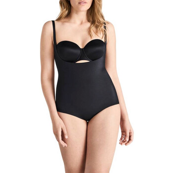 Ladies Black Mat De Luxe Forming Bodysuit