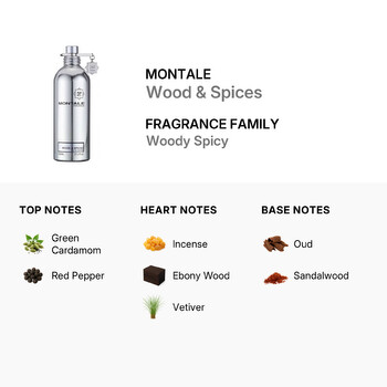 Wood & Spices / Montale EDP Spray 3.3 oz (100 ml) (u)