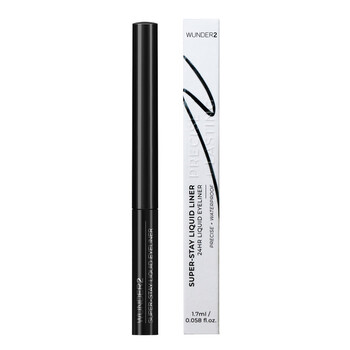 Ladies Wunderbrow Super Stay Liquid Liner 0.058 oz Black Makeup 5056153500152
