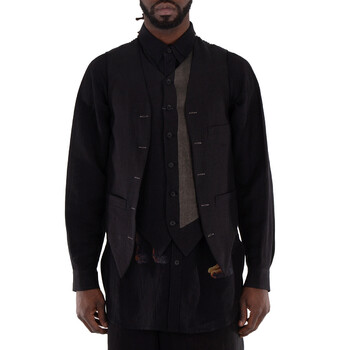 Yohji Yamamoto Pour Homme Double Switching Vest, Brand Size