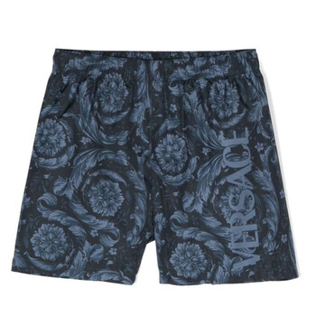 Boys Barocco Print Swim Shorts
