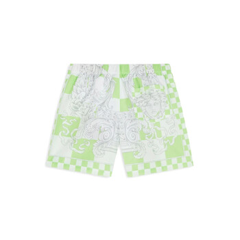 Girls Checkerboard Barocco Swim Shorts
