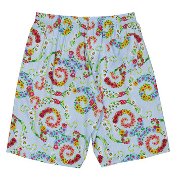 Kids Floral Swirl Bermuda Shorts