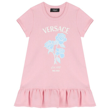 Kids Logo Print Cotton Dress 1015142-1A10701-6P980