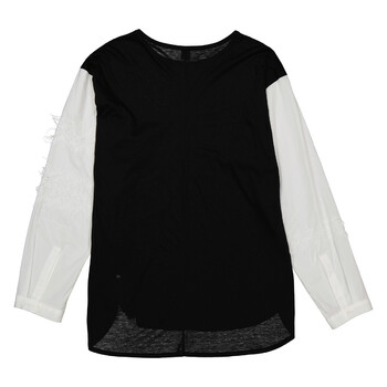 Round-Neck Lyocell-Blend Sweatshirt, Brand Size 2