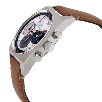 Chronomaster Revival El Primero A3817 Chronograph Automatic White Dial Men's Watch 03.A384.400/3817.C855