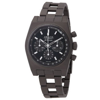Chronomaster Revival Shadow Chronograph Automatic Black Dial Men's Watch 97.T384.4061/21.M384