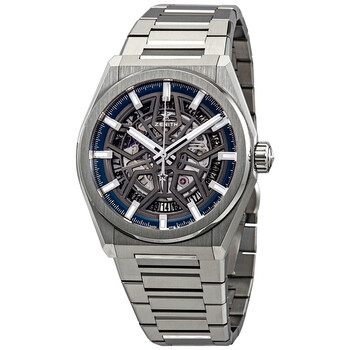 Defy Classic Automatic Skeletal Dial Titanium Men's Watch 95.9000.670/78.M9000