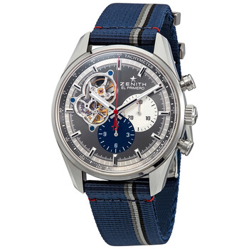 El Primero Chronomaster Automatic Open-Heart Anthracite Dial Men's Watch 03.2040.4061/23.C802