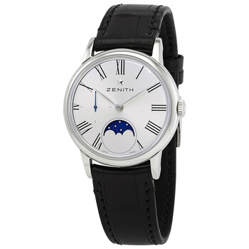 Elite Lady Automatic Moonphase Silver Dial Ladies Watch 03.2330.692/02.C714