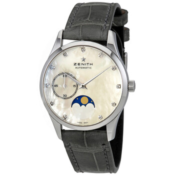 Heritage Elite Ultra Thin Lady Moonphase Diamond Automatic Watch 03.2310.692/81.C706