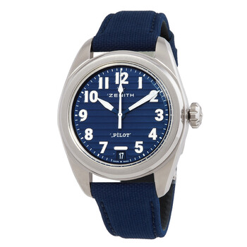 Pilot Automatic Blue Dial Men's Watch 03.4000.3620/51.I003