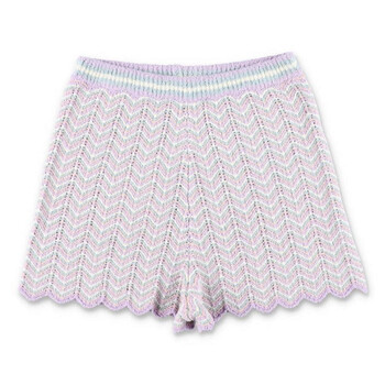 Girls Halliday Striped Knit Shorts 9368ASS241-MUL