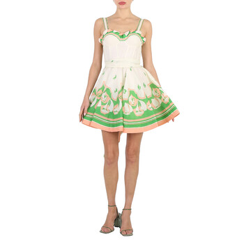 Zimmermann High Tide Linen And Silk Tie-Waist Minidress, Brand Size 0P (US Size 2P) 5703DHIG-GREEN SAILBOATS - Clothing - Jomashop Zimmermann High Tide Linen And Silk Tie-Waist Minidress, Brand Size 0P (US Size 2P) 5703DHIG-GREEN SAILBOATS - Clothing - Jomashop