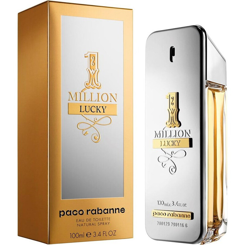 廃盤Paco Rabanne One Million Lucky 100ml Paco Rabanne 1 Million Lucky / Paco Rabanne EDT Spray 3.4 oz (100