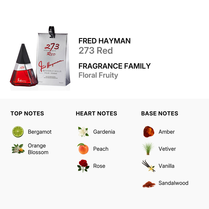 Fred Hayman 273 Red By Fred Hyman For Women Eau De Parfum Spray