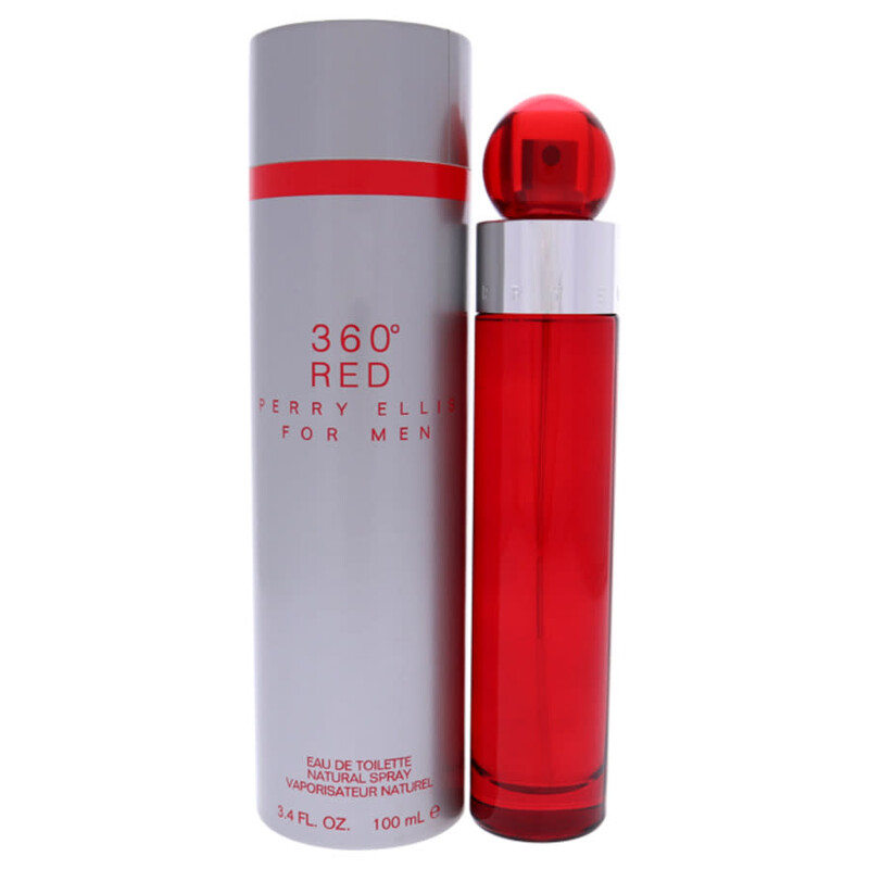 360 Red For Men by Perry Ellis EDT Spray 3.3 oz (m)