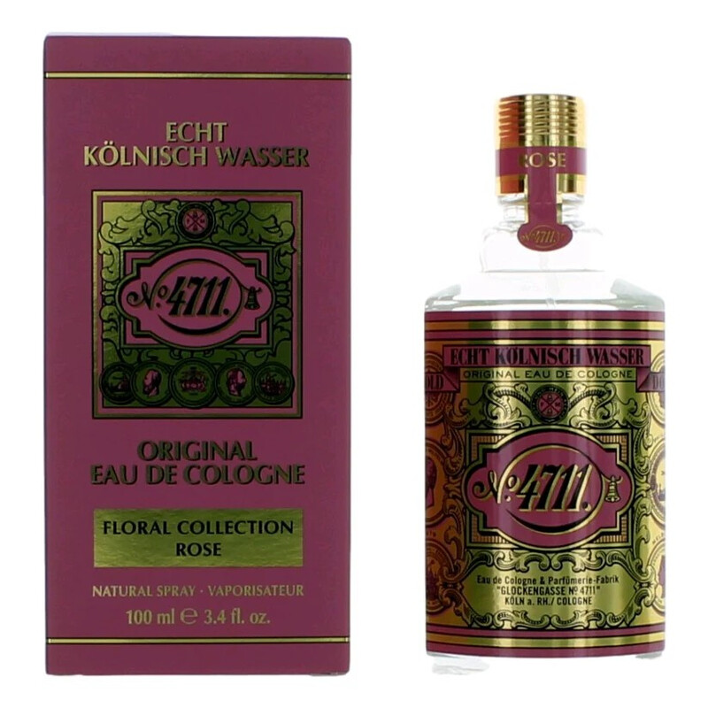 4711 Unisex Floral Collection Rose EDC 3.4 oz Fragrances 4011700757398