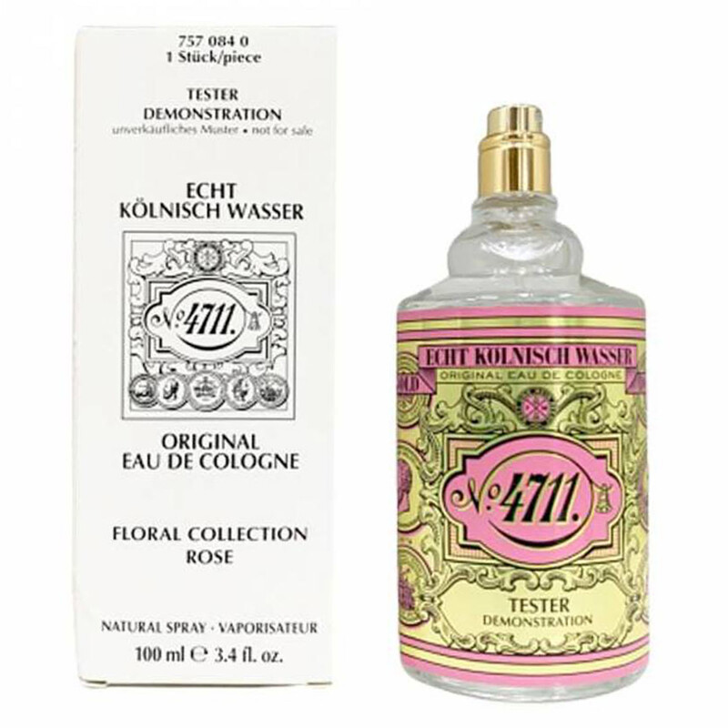 4711 Unisex Floral Rose EDC Spray 3.4 oz (Tester) Fragrances
