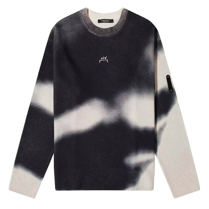 A Cold Wall Gradient Crew Knit Pullover Sweater, Size Large