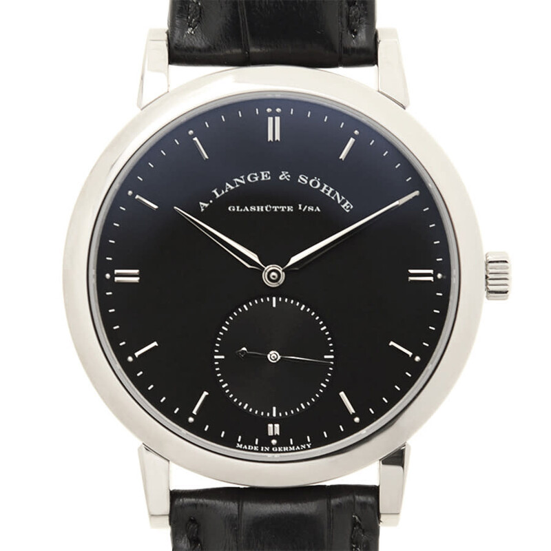A. Lange & Sohne Grand Saxonia Automatik Black Dial Men's Watch