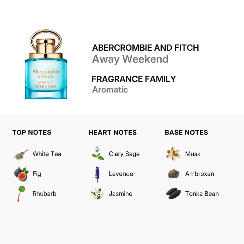 Abercrombie And Fitch Ladies Away Weekend EDP Spray 3.3 oz (Tester