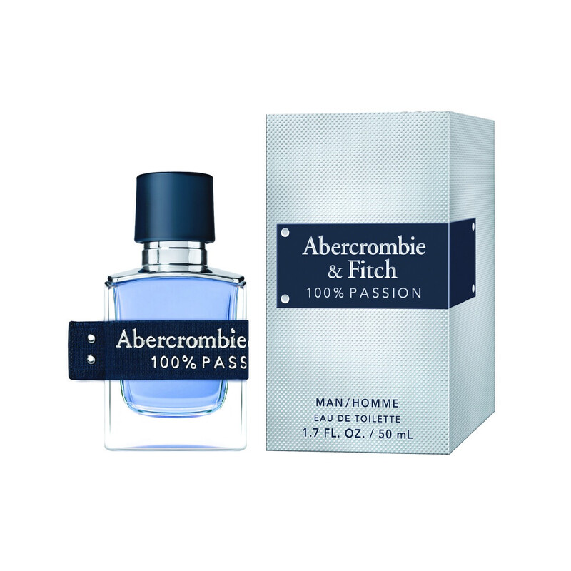 Abercrombie And Fitch Men's 100% Passion EDT Spray 1.7 oz