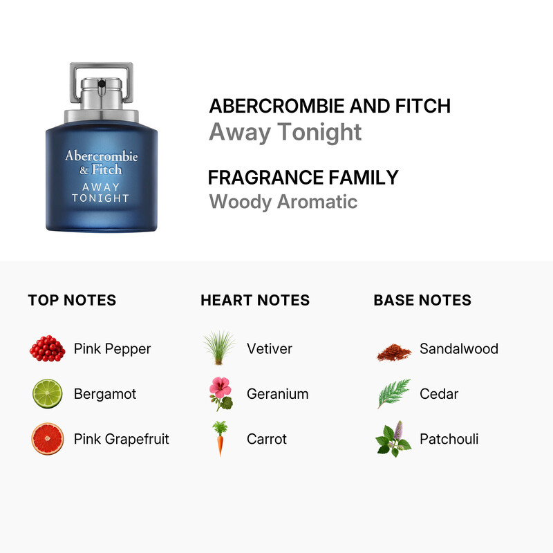 Abercrombie And Fitch Men's Away Tonight EDT 3.4 oz Fragrances