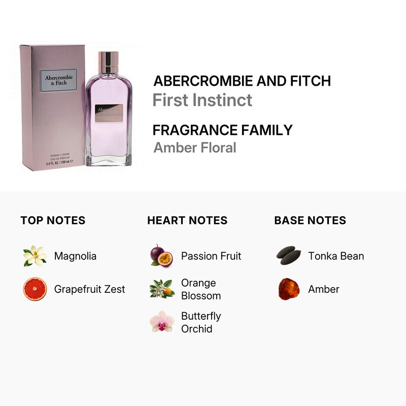 Abercrombie And Fitch Abercrombie First Instinct / Abercrombie EDP