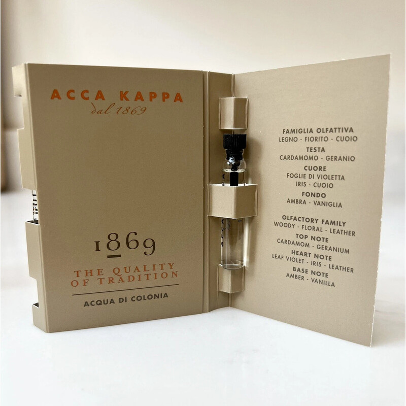 Acca Kappa Men's 1869 EDC Spray 0.06 oz Fragrances 8008230014349