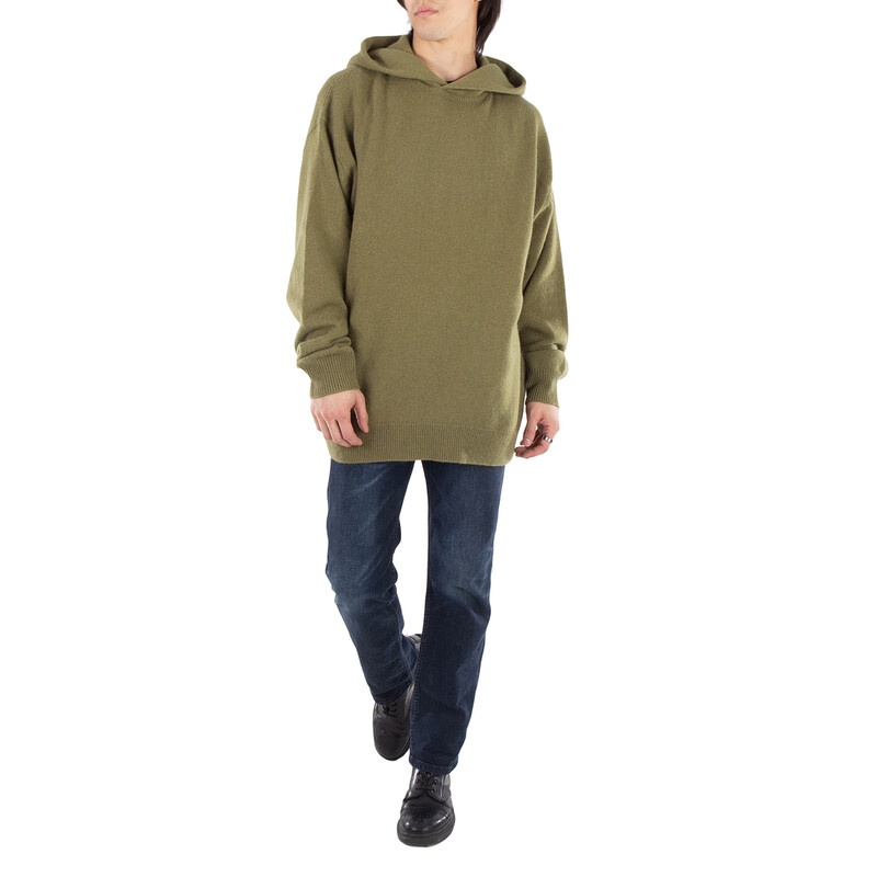 Acne Studios Hooded Cashmere Blend Jumper, Size X-Large B60241