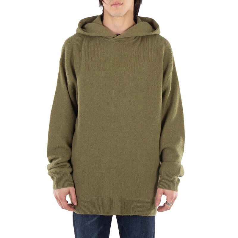 Acne Studios Hooded Cashmere Blend Jumper, Size X-Large B60241