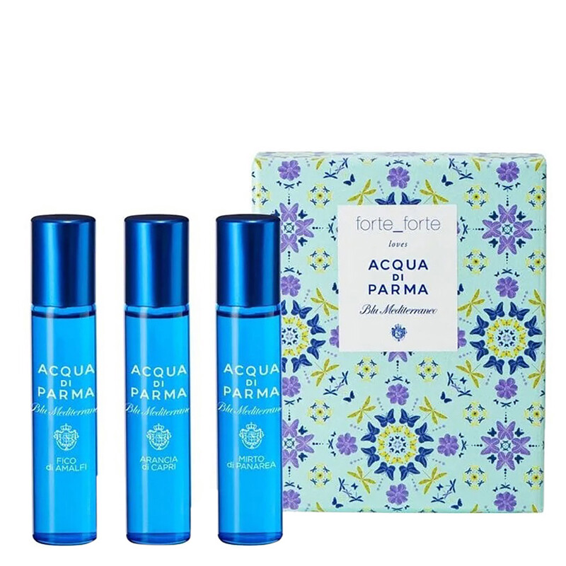 ACQUA DI PARMA バスセット 300ml 9本セット Acqua Di Parma Blu Mediterraneo Forte Gift Discovery Set